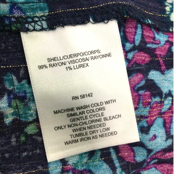 London Times Woman Peasant Balloon Sleeve Garden Floral Maxi Dress Size 20W - Picture 7 of 11